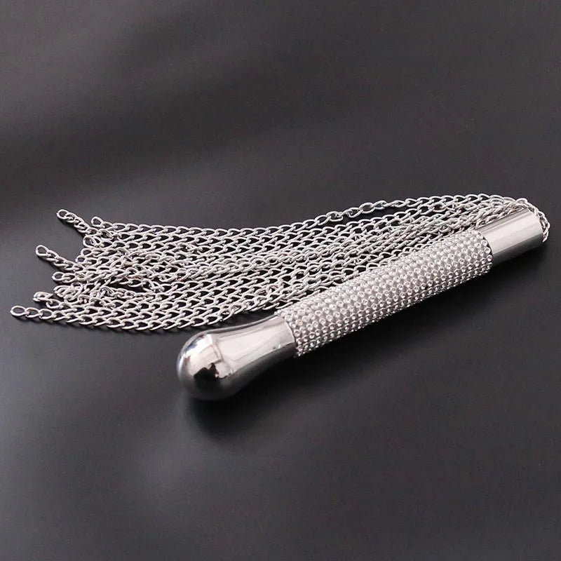 Bdsm Metal Chains Whip Flogger Ass Spanking Bondage Slave Adult Games For Couples Fetish Sex Toys For Women And Men bdsm toys