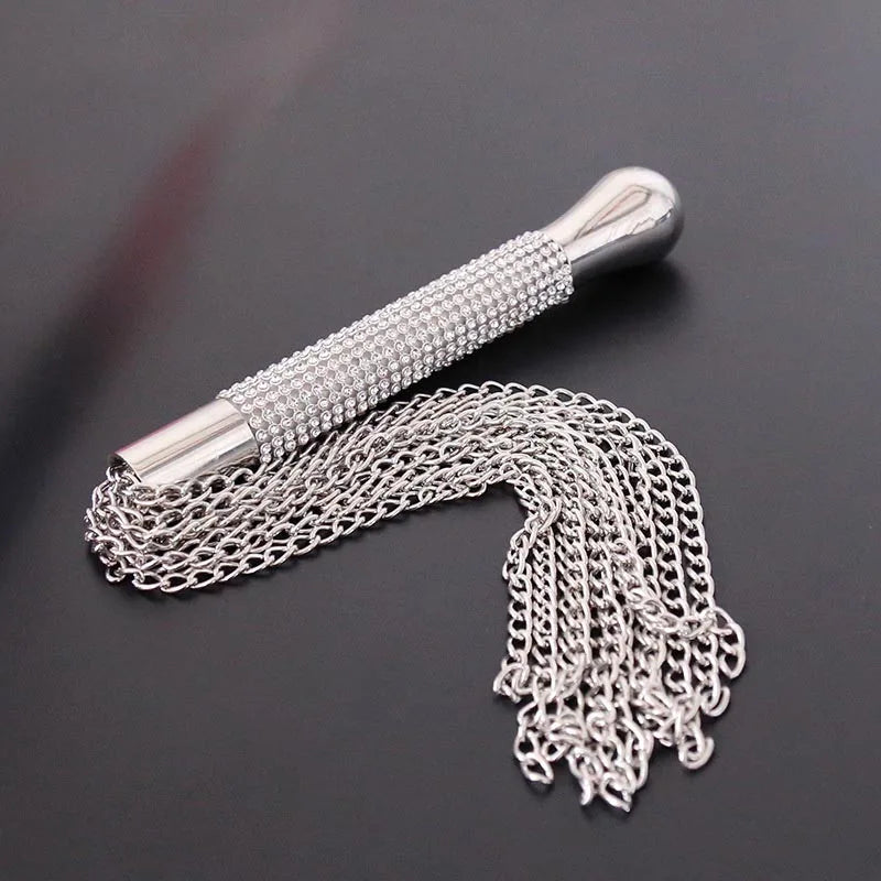Bdsm Metal Chains Whip Flogger Ass Spanking Bondage Slave Adult Games For Couples Fetish Sex Toys For Women And Men bdsm toys