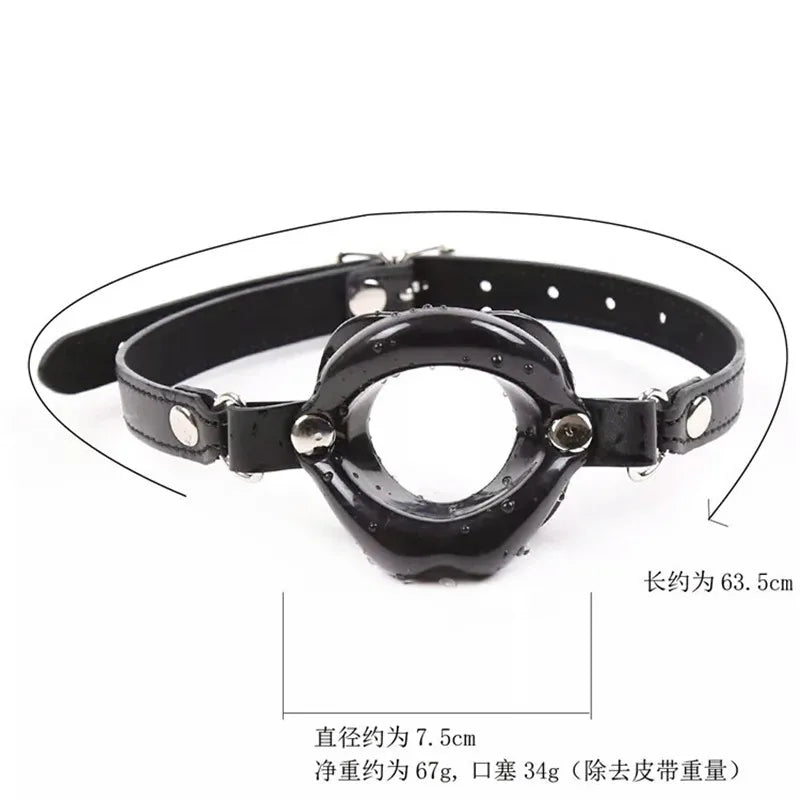 Sexy Toys Sm Sex Products Open Mouth Gag Oral Bdsm Sex Toys Fetish Slave Bdsm Bondage Ring Gag Adult Games Erotic Toys for Adult