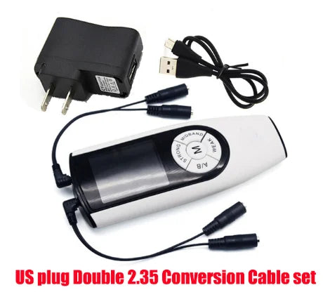 Bdsm Strong Electric Stimulation Massage Power Therapy Box Machine USB Charging Electro Shock Dual Output Host,Sex Medical Tools