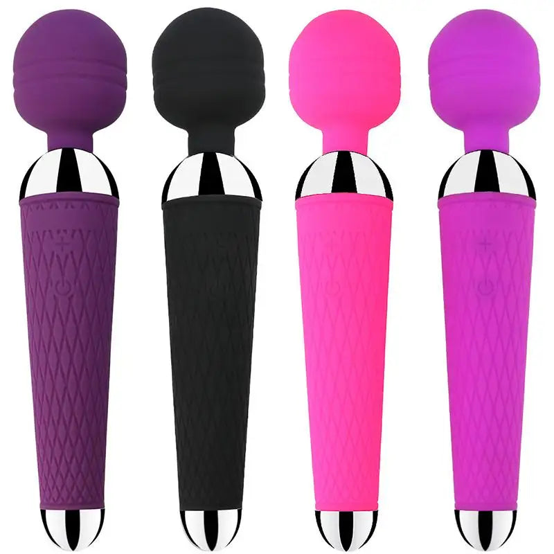 Vibrator Sex Toys For Woman 18+ G Spot Massager Powerful Magic Wand Clitoris Stimulator Vibrating Dildo Female Sex Products