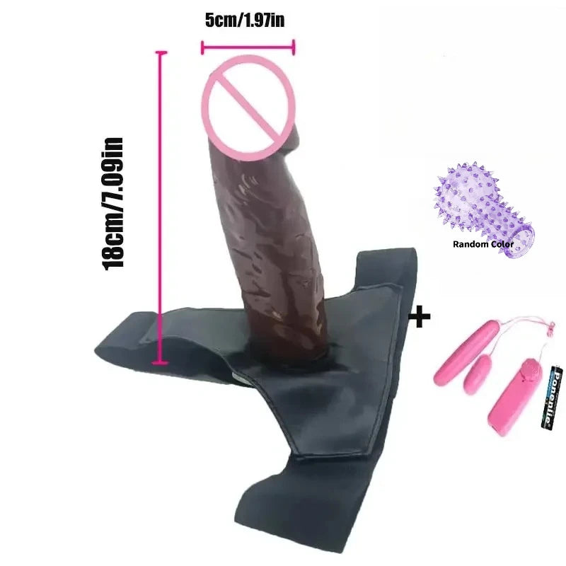 Strap On Dildos Anal Penis Hollow Double Penis double Strapon Harness Belt for Man adult Sex Toys For Woman Gay Wearable Lesbian