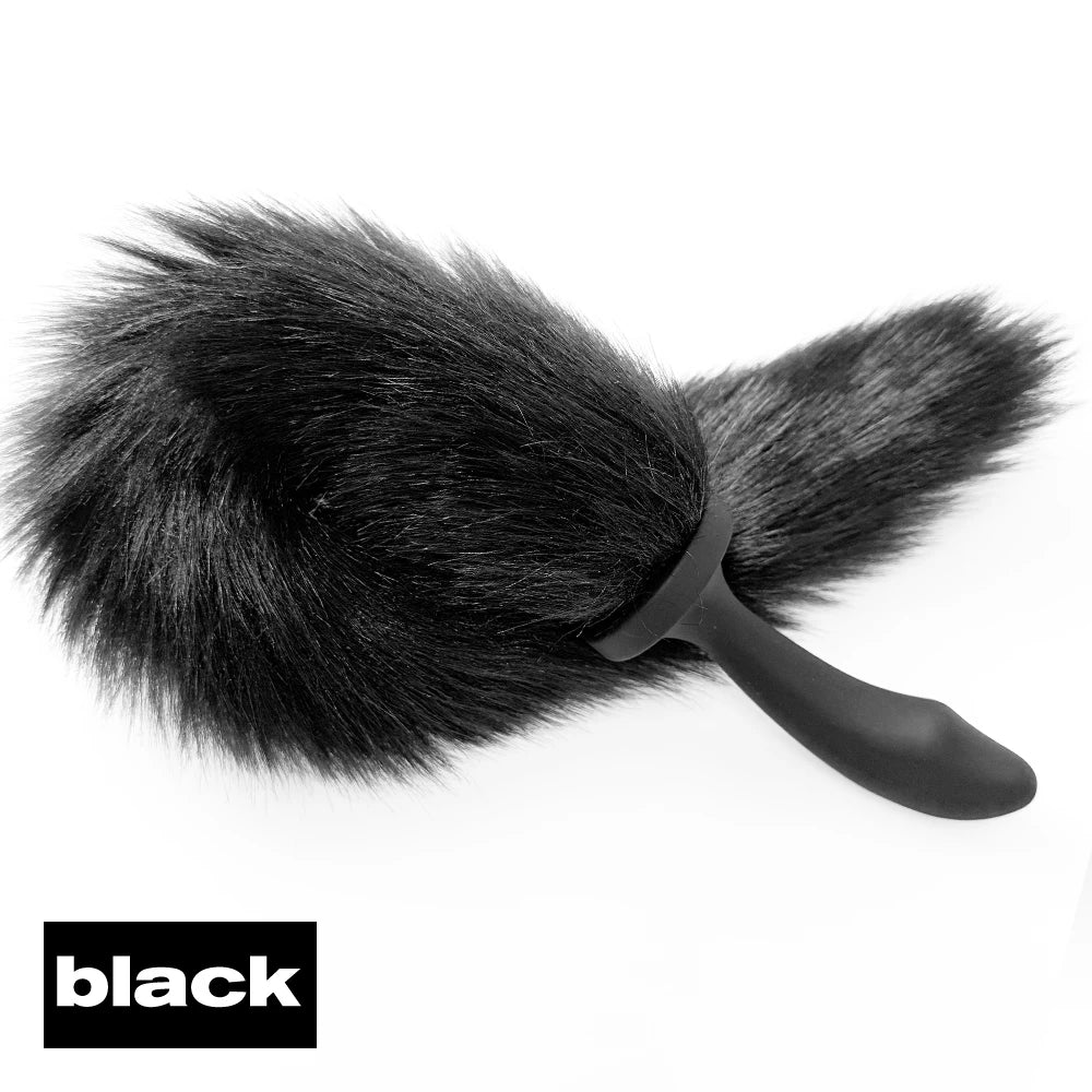 Sexy Fox Anal Plug Tail Silicone Anal Toys For Women Men Butt Plug Dildos Small Tail Anal Plug Cosplay Sex Toys For Adult