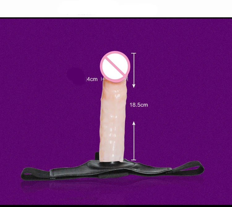 Strap on hollow Dildo Pants lesbian Anal cock Ultra Elastic G-Spot Erection Assist Harness Penis Real Dick Sex Toy for man