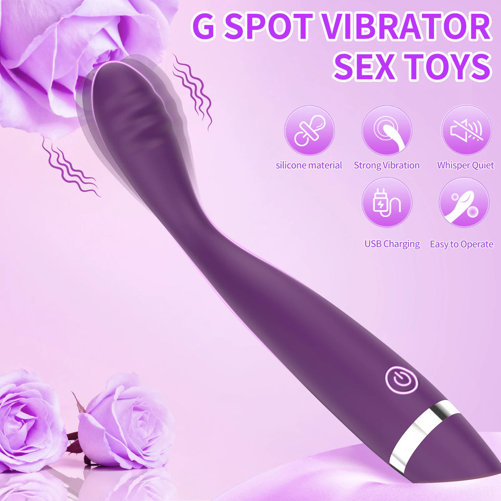 Sex toys for adult women, clitoral and G-spot vibrators, finger-style clitoral stimulators, and dildos for couples' foreplay