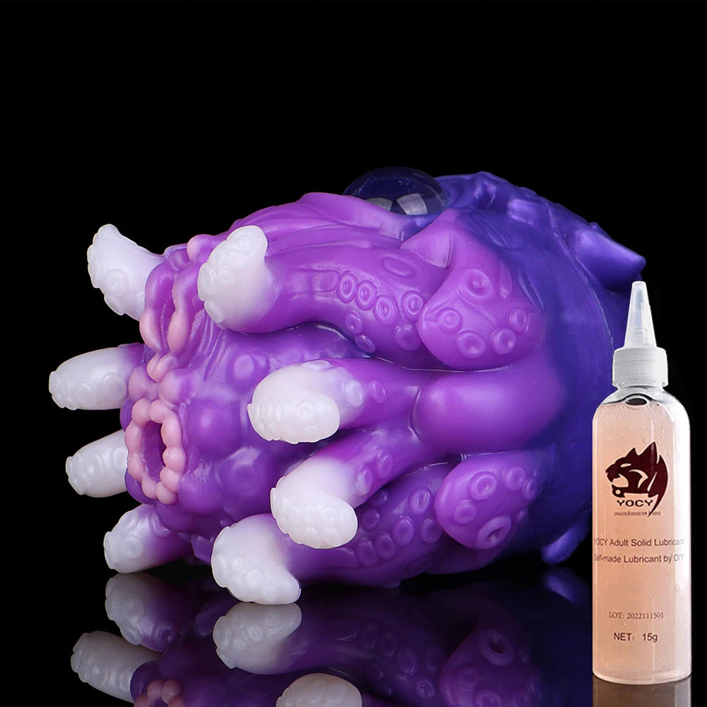 YOCY Male Masturbator Sex Toys for Men Masturbation Lifelike Animal 3D Sex Doll Silicone Pocket Pussy Sucking Toy Adult Sex Toys