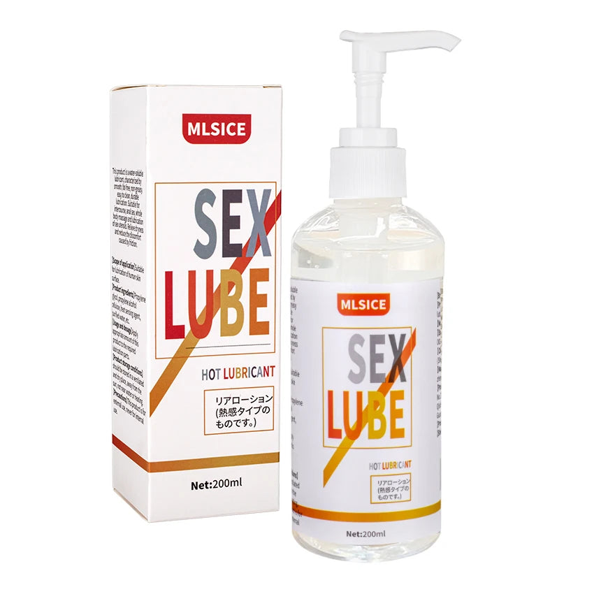 Sex Lubricant Water-based Lubricant for Sex Session 120ML/300ML Semen Lube Intimate Gel Women Men Masturbation Toys Lubrication