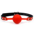 Hot！4 Colors Soft Silicone Gag Ball Woman Sexy Gag Oral Fetish Sex Toys For Couples Oral Fixation Bondage Restraints Erotic Toy