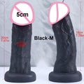 Realistic Dildos Dark Big Glans Soft Penis Dick Adults Vagina Anal Sex Toys Cock Suction Cup Faloimetaor Sexyshop For Women Man