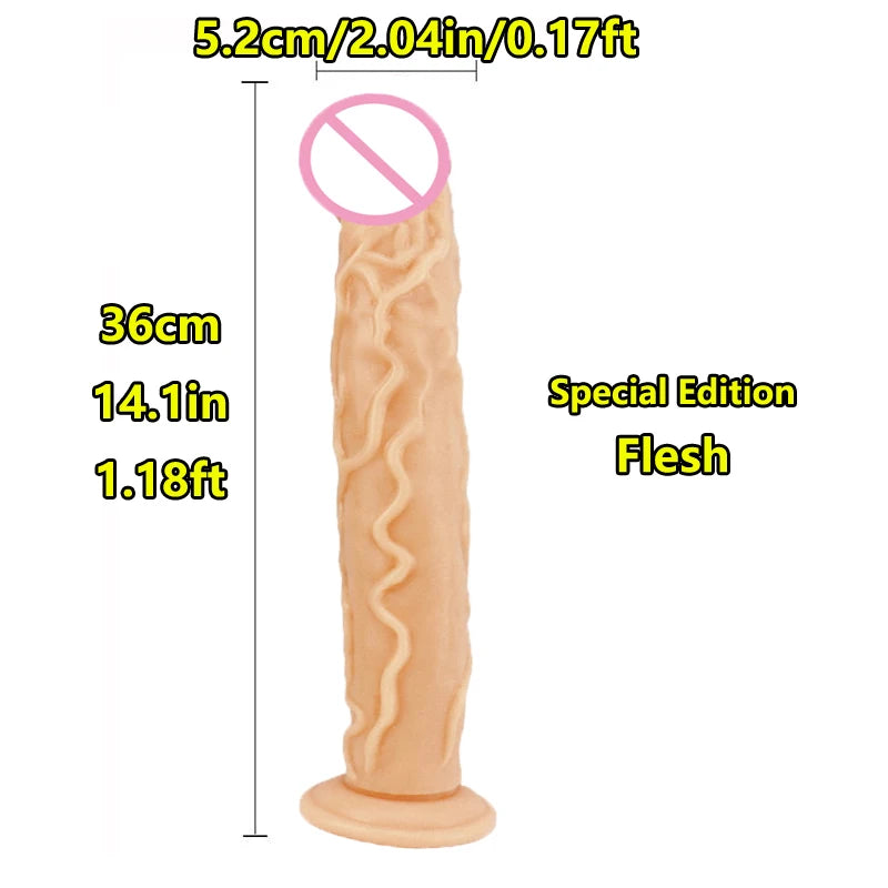 Super Cheap 7 Sizes 5 Colors Realistic Soft Jelly Dildo Suction Cup Adult Sex Toy for Women and Men Vaginal and Anal Masturbator