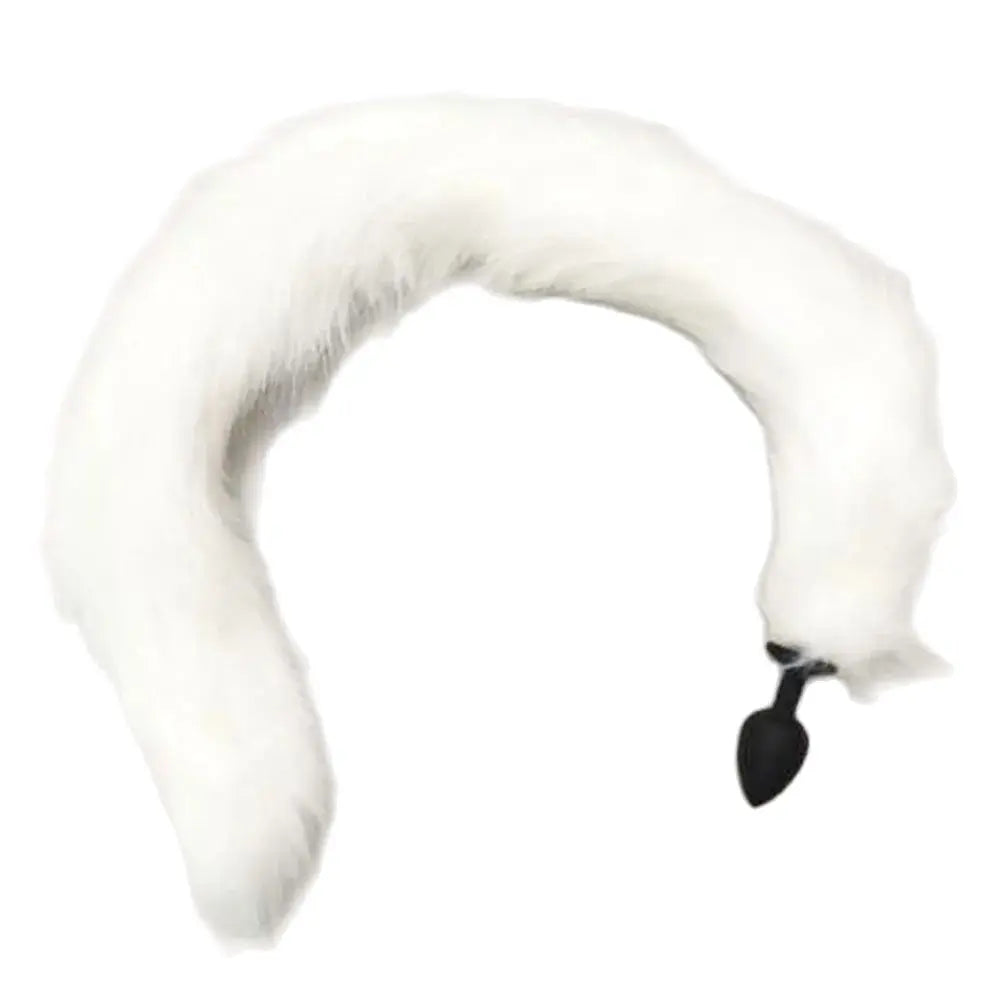 85cm Long FOX Tail Anal Plug Sexy Toys Furry Fox Butt Plug BDSM Flirt Anus Plug For Women BDSM Adult Games For Couples Cute girl