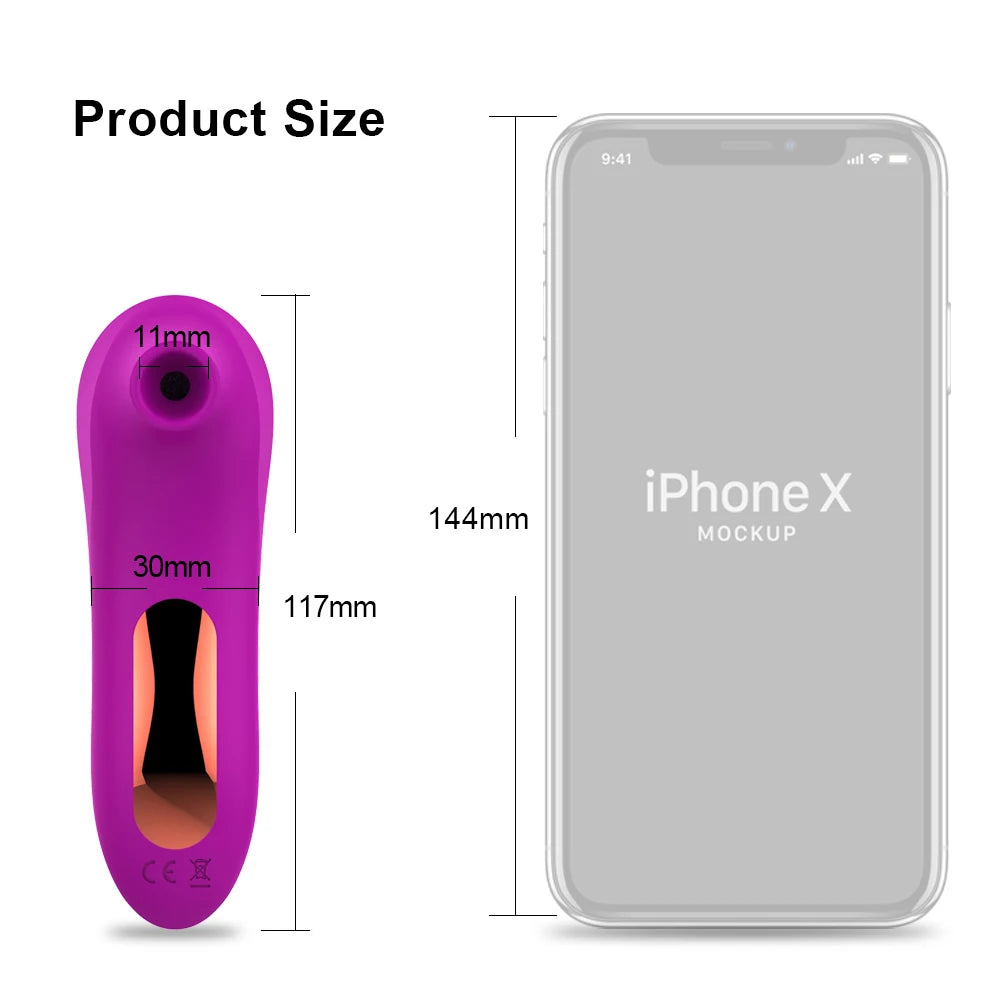 Sex Toys Sucking Vibrator Female Nipple Oral Sucker Clitoris Vibration Stimulator Sex Toy for Women Sexy Adults Supplies 18+