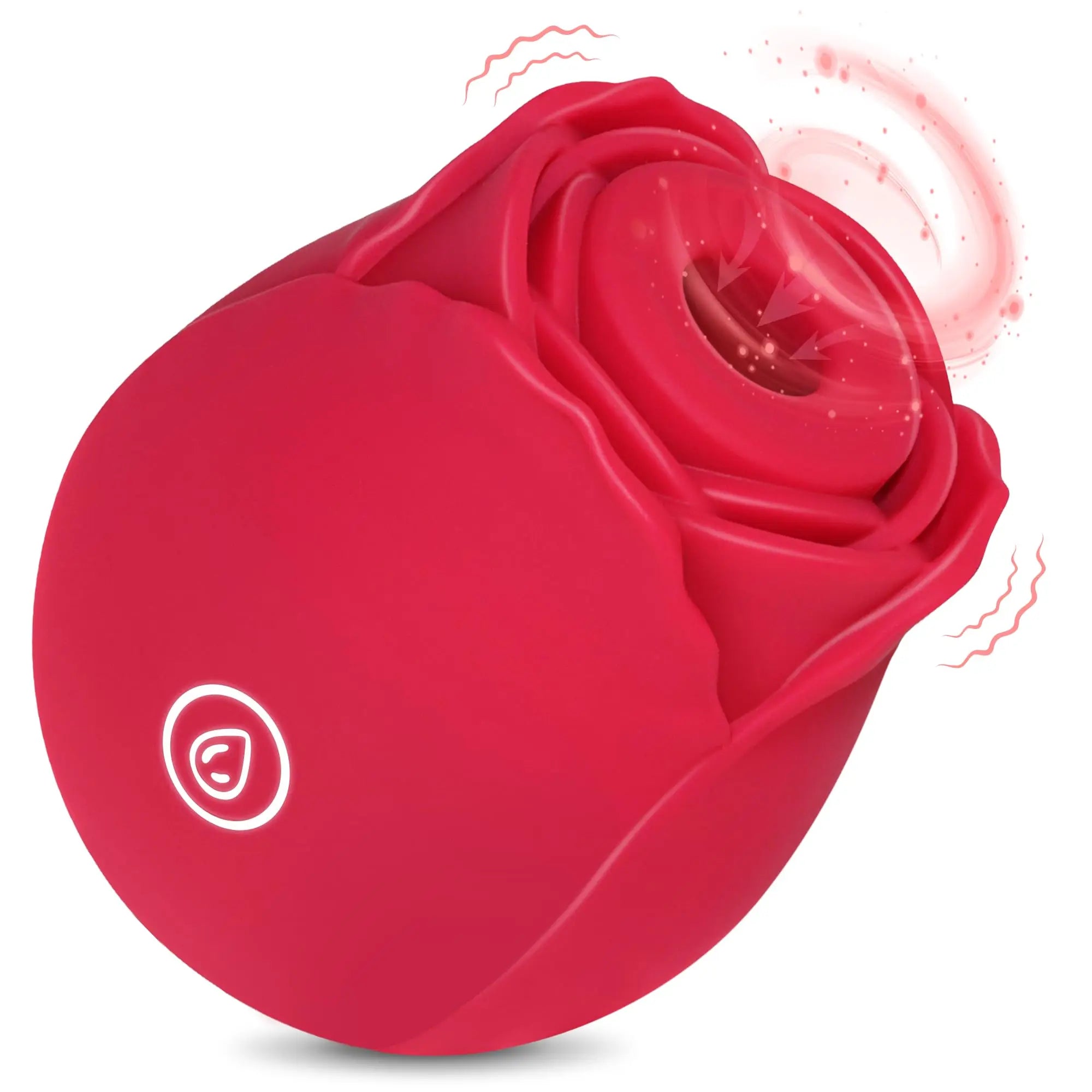 Rose Sex Toy Vibrator for Women, 9 Sucking & Vibrating Modes, Waterproof Sex Toys Sucker, Clit Nipple Stimulator Play Clamps