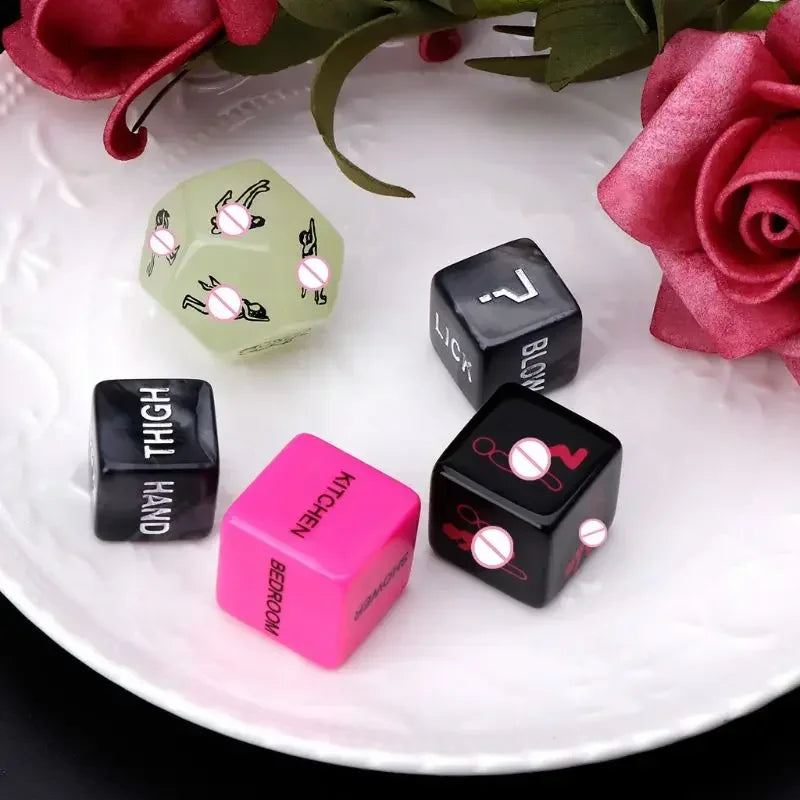 Sex Dice Fun Adult Erotic Love Sexy Posture Couple Lovers Humour Game Toy Novelty Party Gift Adult Couples Housework Dice Toys