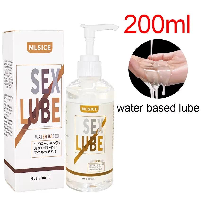 Sex Lubricant Water Based For Men Women Gay Anal Lubrication Vaginal Orgasm Lube Masturbation Sex Game Gel Sexy Shopping Store