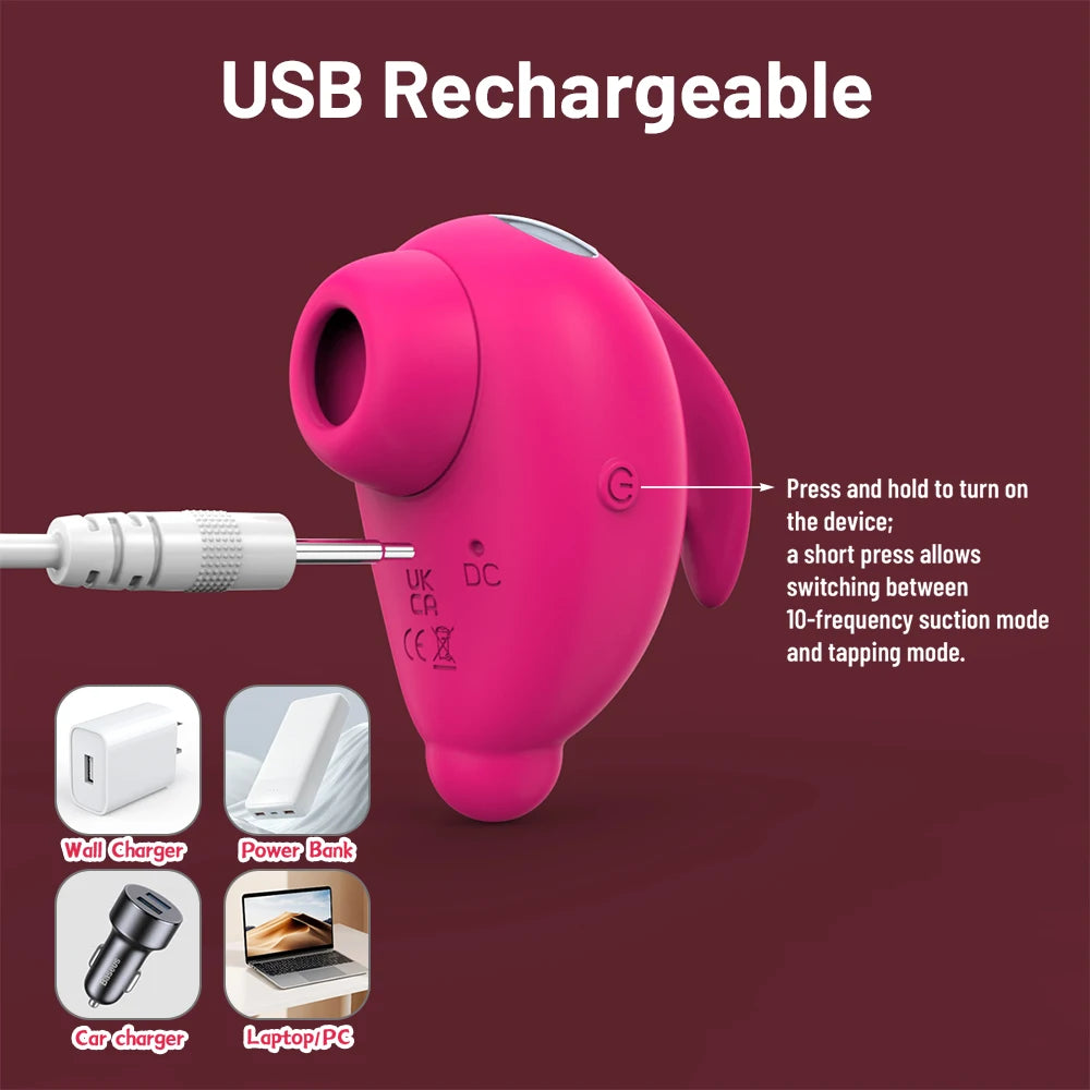 Sucking Vibrator Sex Toy for Women Vibrating Clit Sucker Clitoris Stimulator Oral Vacuum Suction Vibration for Female Adults