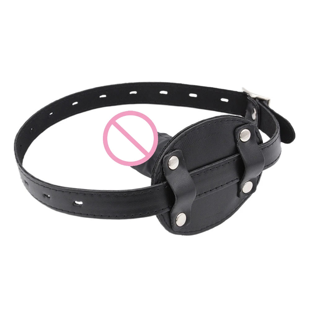 Bdsm Mouth Plug Dildo Gag Sex Toys Open Mouth BDSM Bondage Silicone Penis Adults Woman Couples SM Games juguetes sexuales 18+