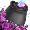 Rose Sex Toy Vibrator for Women, 9 Sucking & Vibrating Modes, Waterproof Sex Toys Sucker, Clit Nipple Stimulator Play Clamps