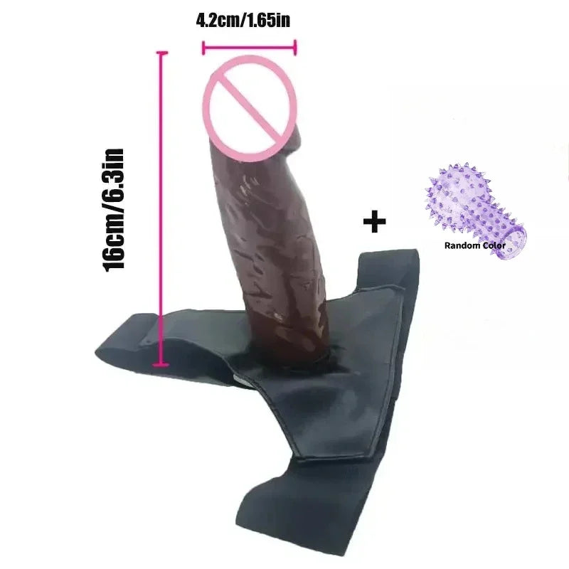 Strap on Dildo Wearable Realistic Penis Harness with Dildos Adult Supplies Female Masturbation Adult Sex Toys for Women Couples