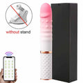 Sex Machine Telescopic Dildo Vibrator Thrusting Retractable Pussy G Spot Clitoral Anal Stimulation Sex Toys For Women