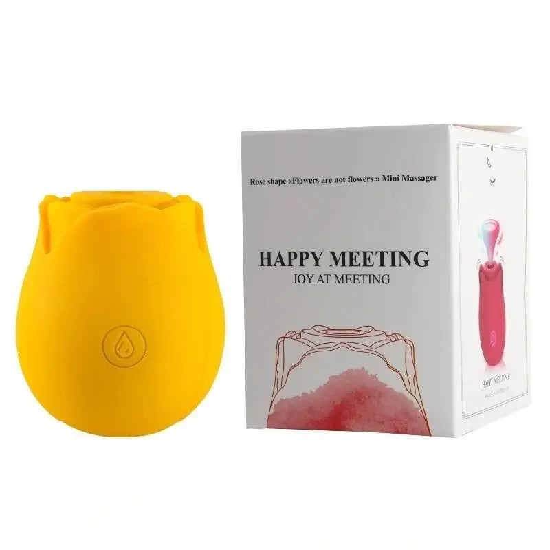 Sucking Rose Vibrator Toy for Women Masturbation Vacuum Stimulator Oral Nipple Clit Sucker Female Sex Toy Goods for Female Adult