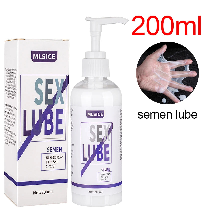 Sex Lubricant Water Based For Men Women Gay Anal Lubrication Vaginal Orgasm Lube Masturbation Sex Game Gel Sexy Shopping Store