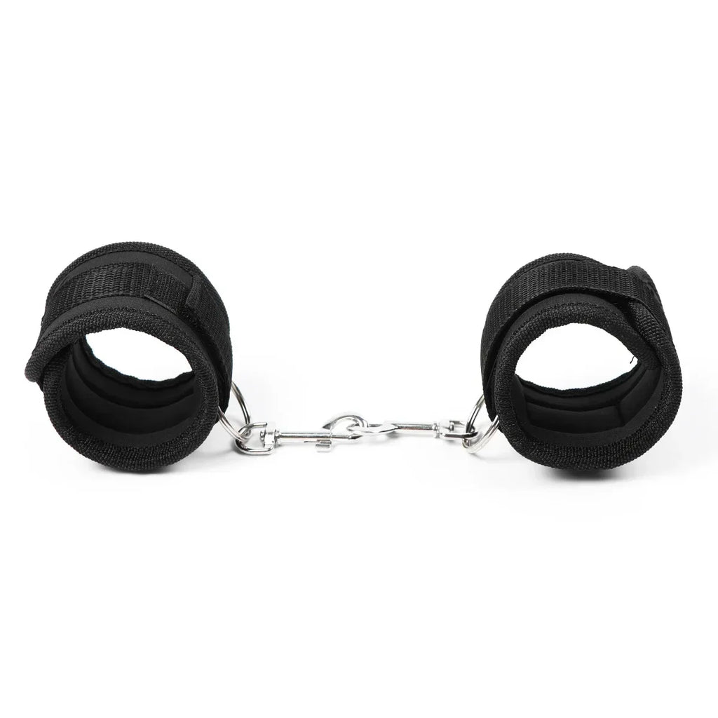 BDSM Adjustable Fetish Bondage Restraints Harness SM Products For Couples Adult Games Wrist Ankle Handcuffs Bed Banding Straps