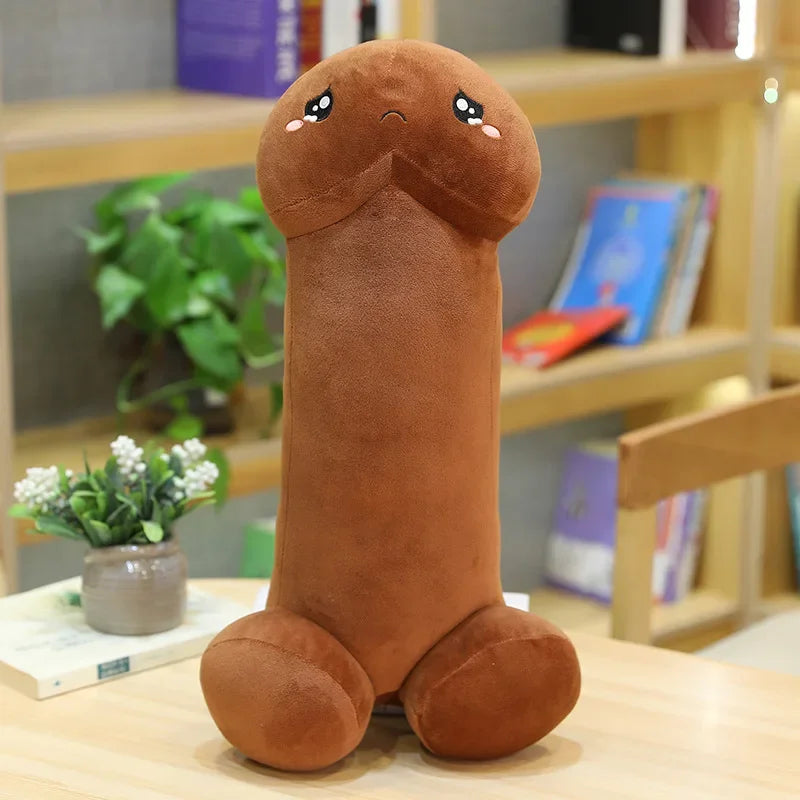 Long Lifelike Penis soft Plush Toy Stuffed Dick Trick Doll Real-life Penis expressions Plush Pillow Sexy Toy Gift Lover