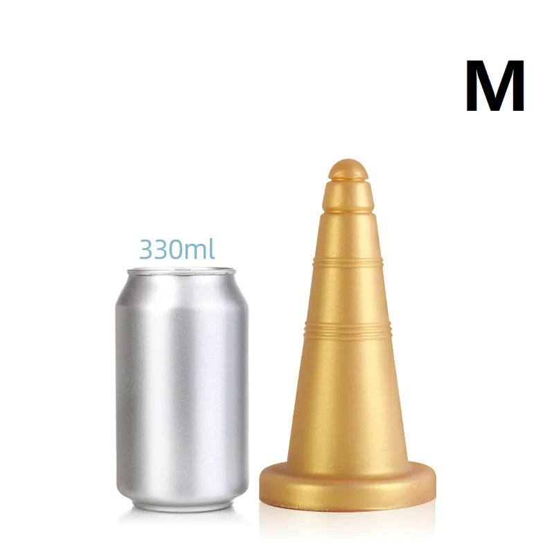 S-XL Huge Anal Plug Dildo Stimulate Anus and Vagina Masturbator  Big Butt Plug Soft Penis Anus Dilator Sex Toys for Women Men