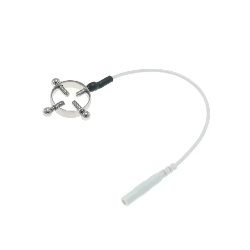 BDSM Fetish Sex Toys Electric Shock Adult Sex Toys Nipple Stimulator Electric Shock Nipple Clamps Full Body Massage SM Electric