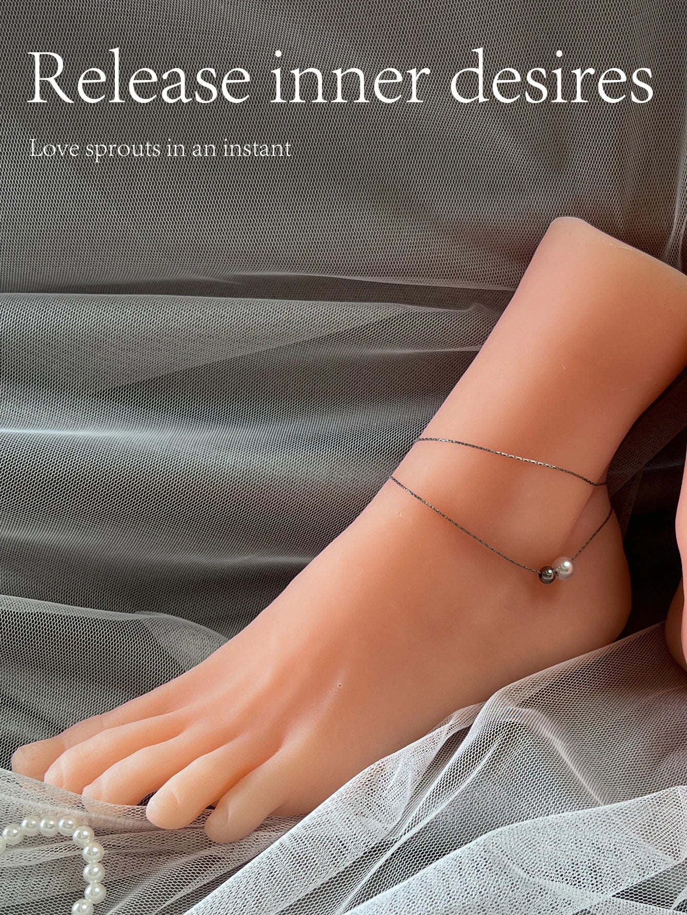 Sex toy, male masturbation cup, vagina, super realistic, female foot model, adult product, silicone foot, fake cat foot adult
