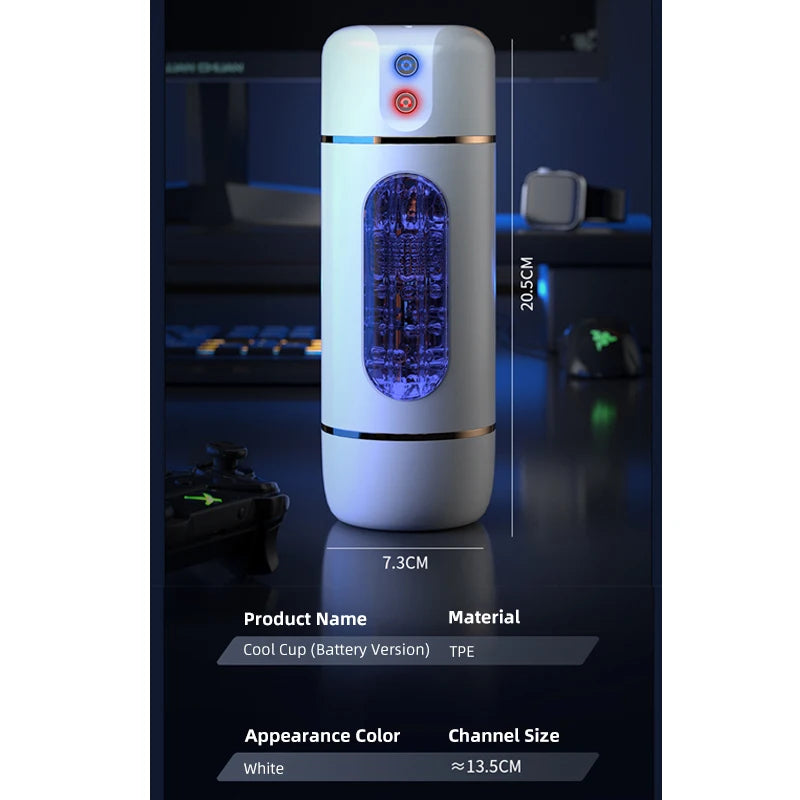 Sex Toy for Men Masturbator Cup Automatic Sucking Male Masturbator Vibration Blowjob Machine Sex Machine Penis Oral Machine