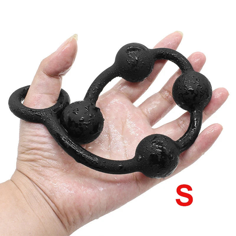 Bdsm Silicone Large Anal Beads Anal Balls Adult Sex Toys For Couple Woman Gay Men Anus Masturbation Butt Plug Prostate Massager