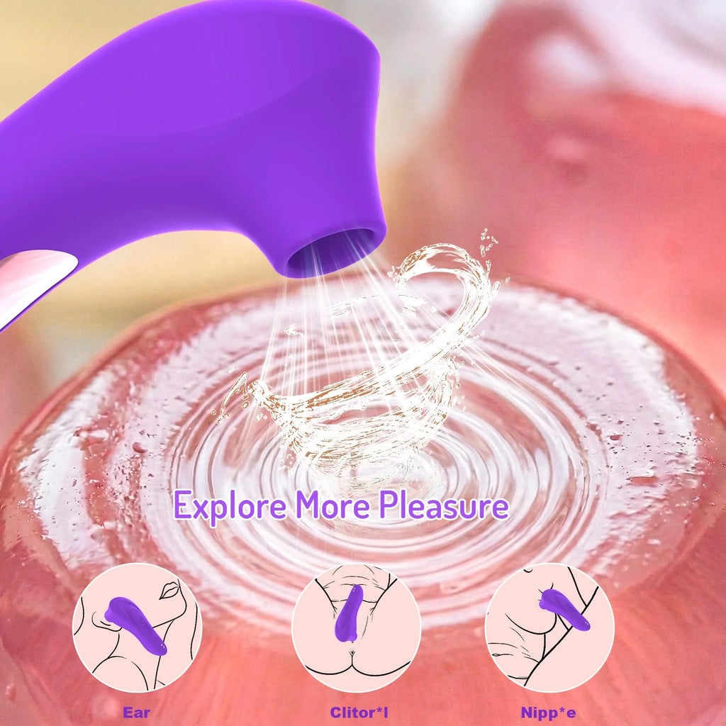 Woman Sex Clitoral Toy Mini G-spot Tongue Licking Sucking vibrator Clitoris sucker pussy dildo fidget toys sex toys for girls 18