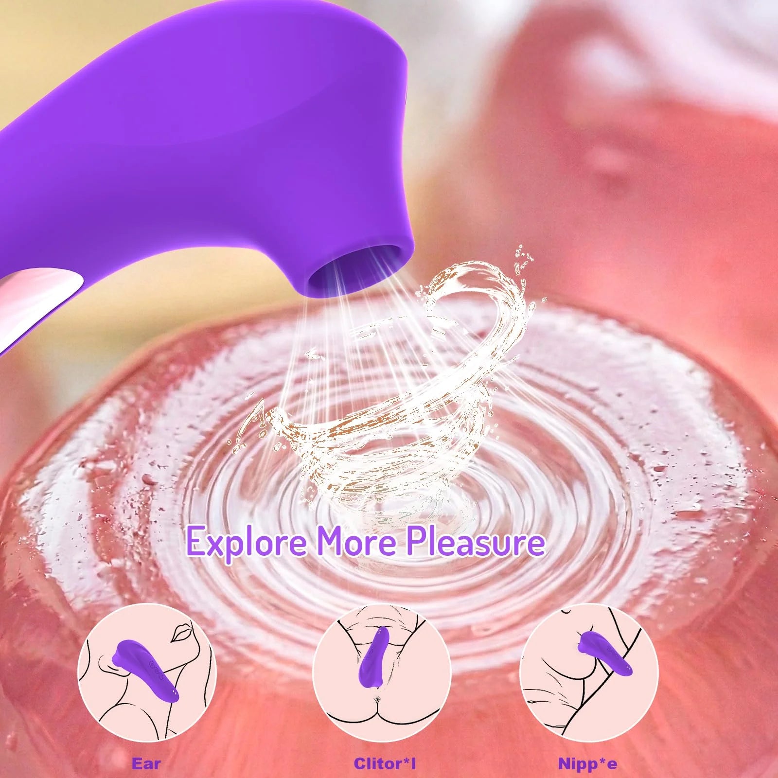 Woman Sex Clitoral Toy Mini G-spot Tongue Licking Sucking vibrator Clitoris sucker pussy dildo fidget toys sex toys for girls 18