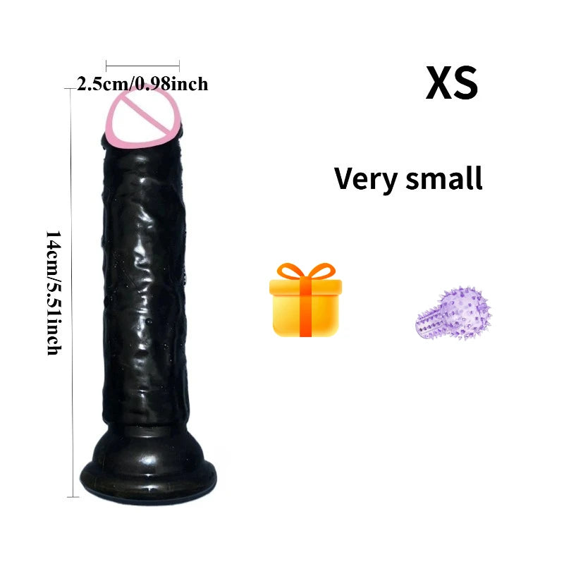 Adult Sex Toys Dildo Adults Fun Jelly Dick Suction Cup Pussy Butt Plug Anal Masturbator Realistic Dildos Safer Sex Products 18+