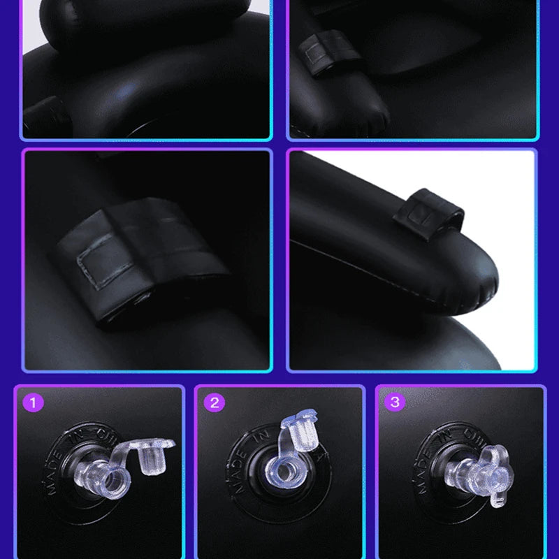 Sex Sofa with Dildo with Pump PVC Inflatable bdsm bondage gear Sex Furniture sex toy Erotic Sofa Adult Games Sex Toys For Women