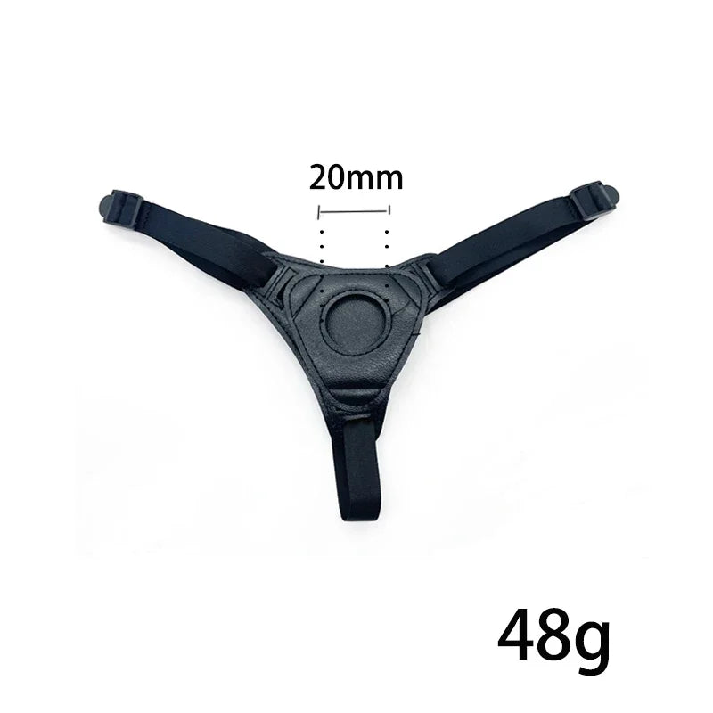 Adjustable Strap On Harness with Realistic Suction Cup Dildo, Pegging Strap-on Panties Set for Women Men Couples, Multiple Sizes