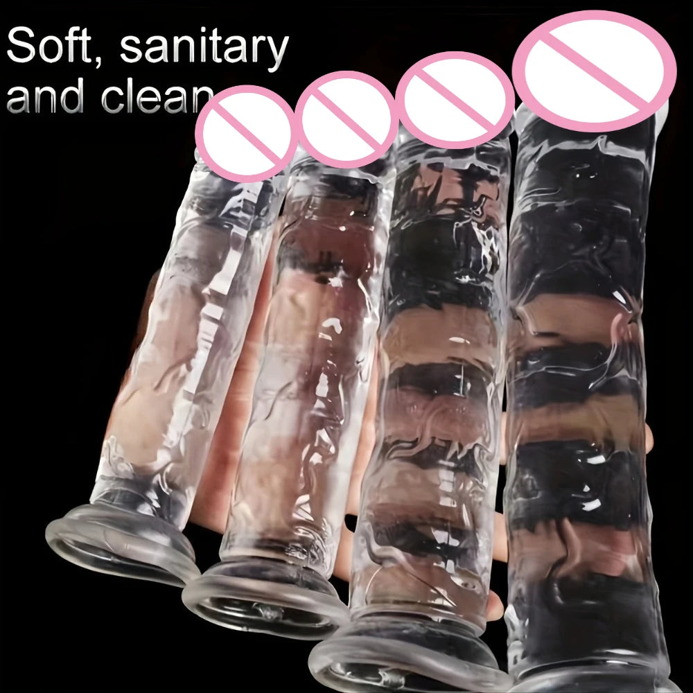 Adult Sex Toys Silicone Realistic Dildo Suction Cup Dick Waterproof Masturbators Soft  Sex Toys for Women Female Massager Porn
