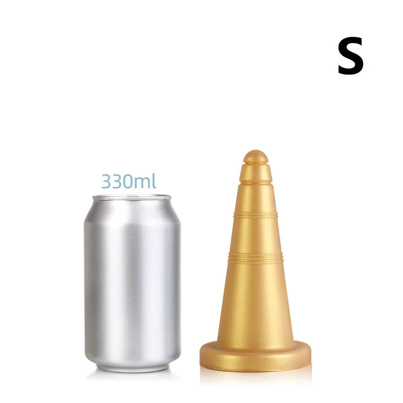 S-XL Huge Anal Plug Dildo Stimulate Anus and Vagina Masturbator  Big Butt Plug Soft Penis Anus Dilator Sex Toys for Women Men