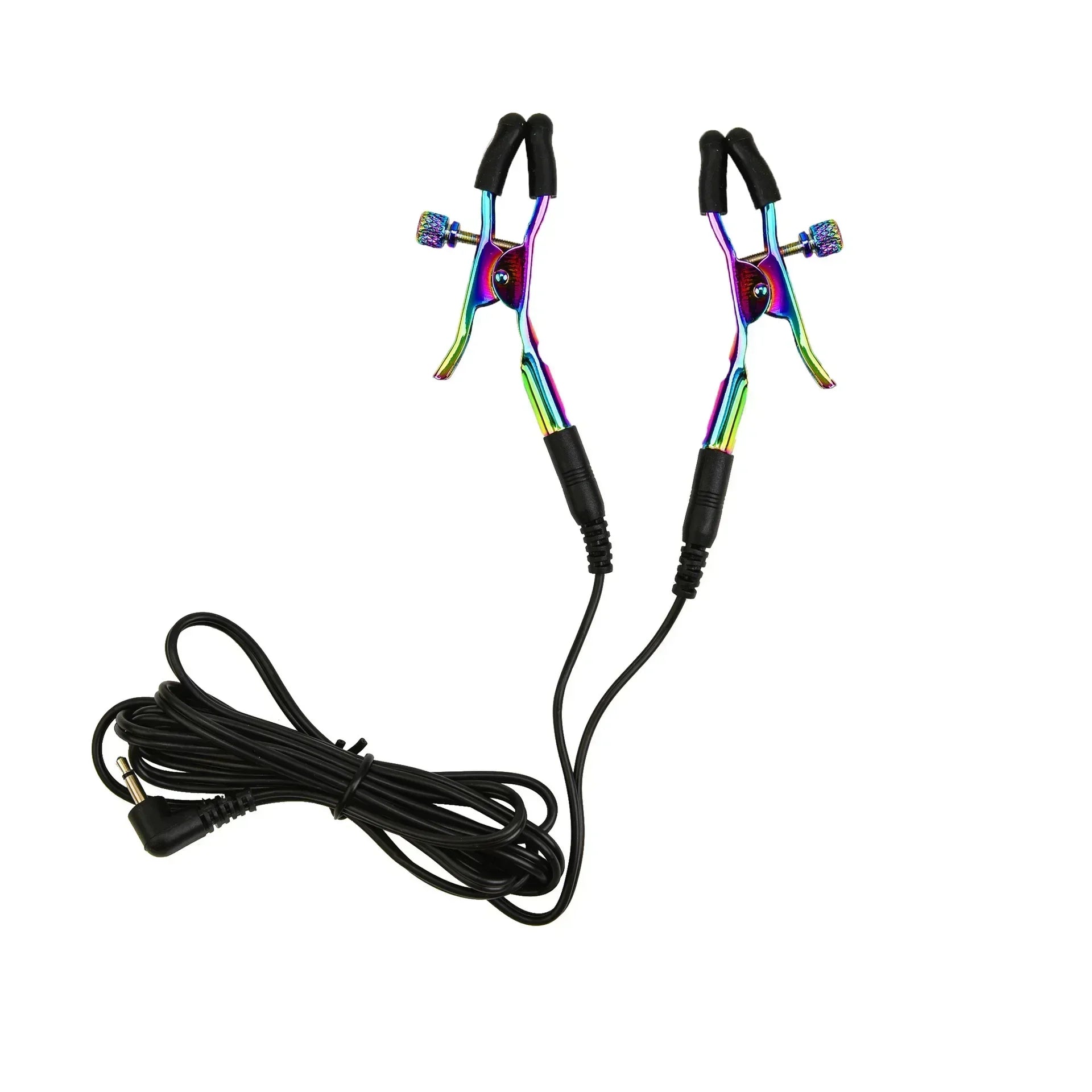 BDSM Fetish Sex Toys Electric Shock Adult Sex Toys Nipple Stimulator Electric Shock Nipple Clamps Full Body Massage SM Electric