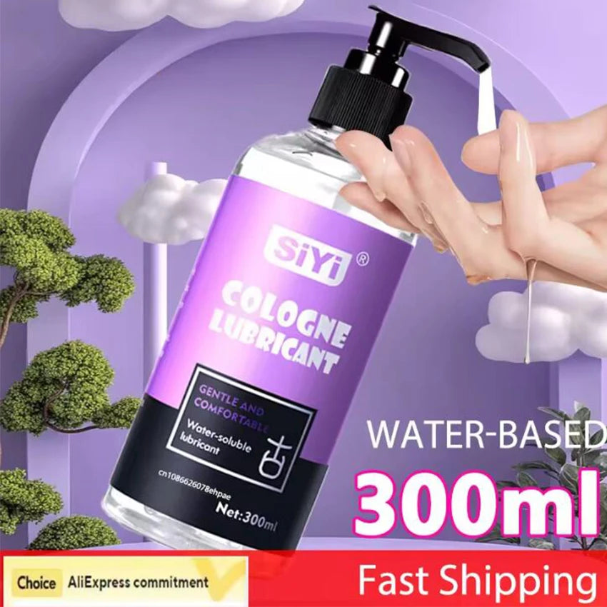 Sex Lubricant Water-based Lubricant for Sex Session 120ML/300ML Semen Lube Intimate Gel Women Men Masturbation Toys Lubrication