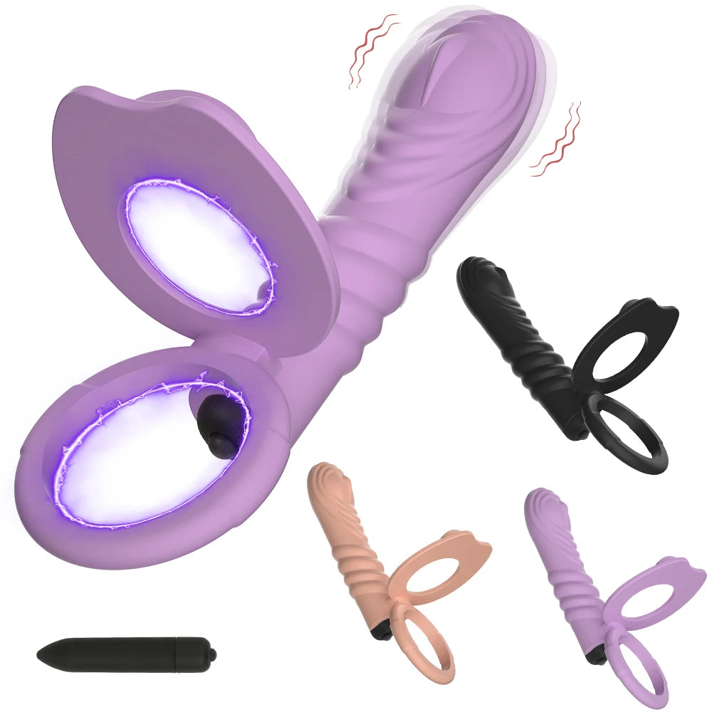 Sex Shop Double Penetration Anal Plug Dildo Big Butt Plug Vibrator For Men Strap On Penis Vagina Plug Adult Sex Toys For Couples