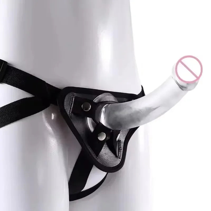 Strap on Dildo Panties Wearable Massager Penis Penetration Suction Cup Anal Toy for G-spot Stimulation for Lesbians and Couples