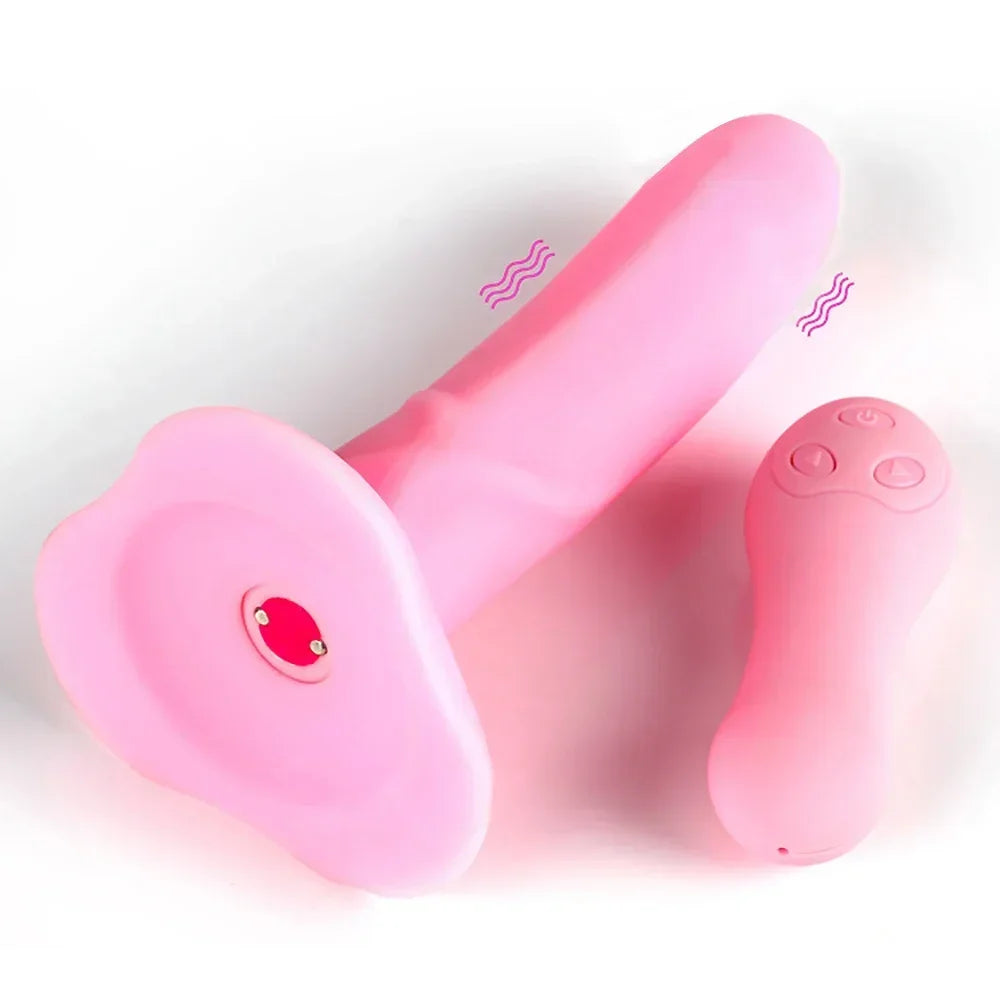 Sex Vibrator for Lesbian Didlo Strap on Harness  Vibrating Panties for Woman Sex Bondage Dildo Penis Belt Adult Vibrator