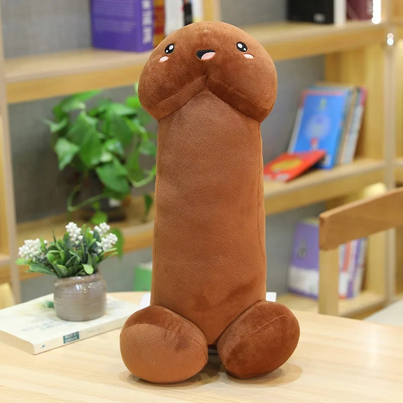 Long Lifelike Penis soft Plush Toy Stuffed Dick Trick Doll Real-life Penis expressions Plush Pillow Sexy Toy Gift Lover