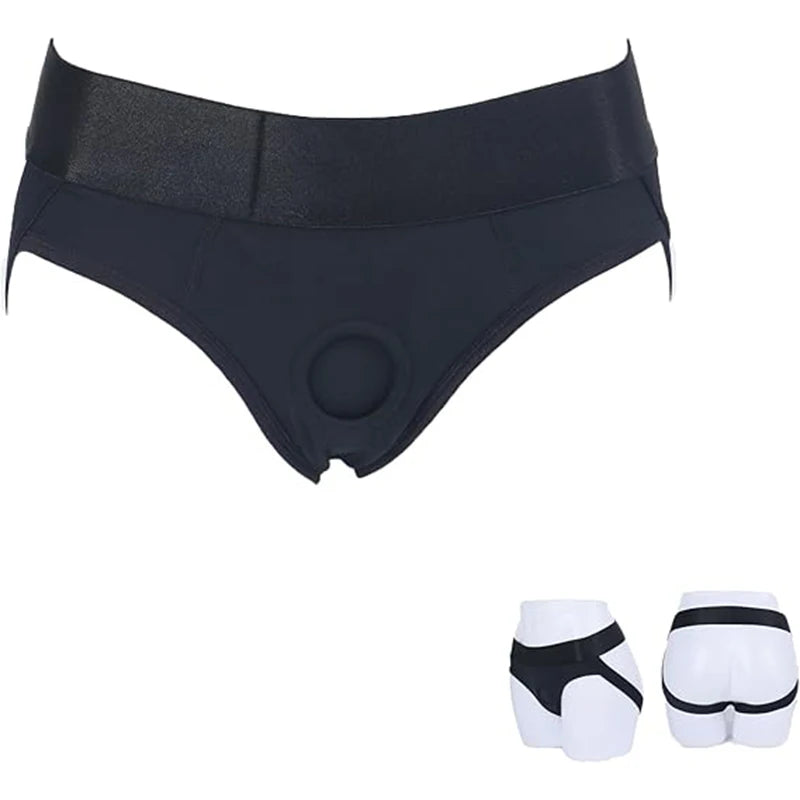 Strapon Harness Underwear Strap on Harness Underpants Strapless Panties Lesbian Undies for Men Women