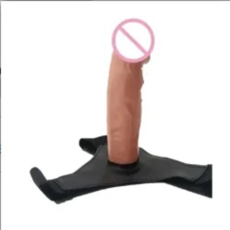 Strap On Dildos Anal Penis Hollow Double Penis double Strapon Harness Belt for Man adult Sex Toys For Woman Gay Wearable Lesbian