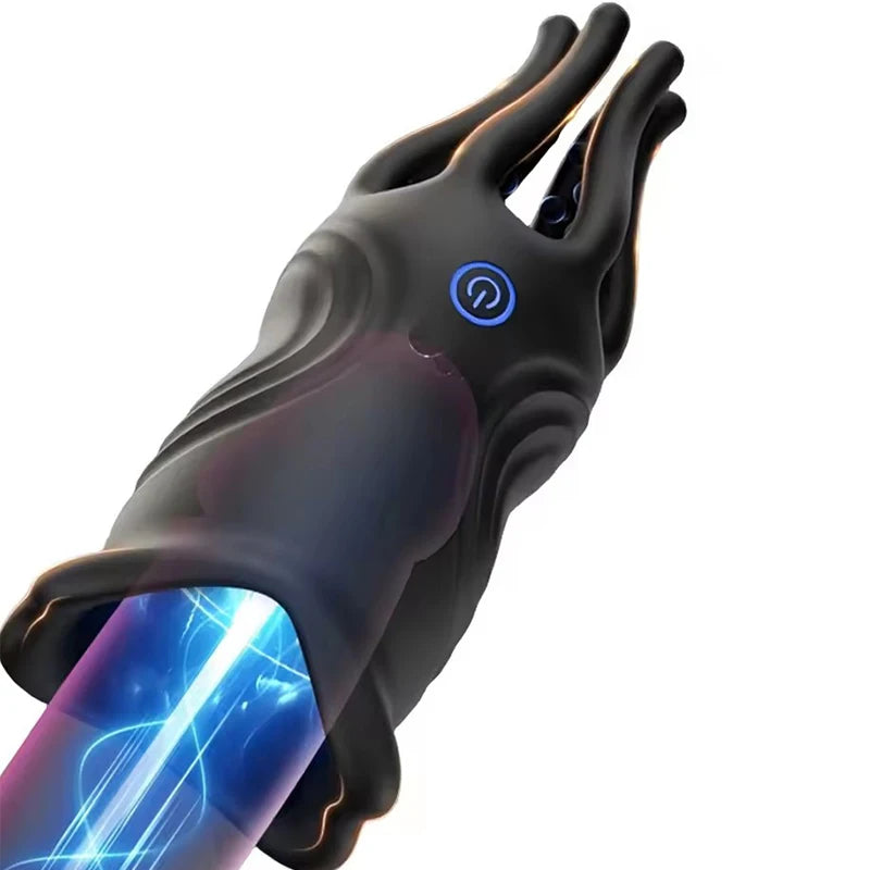 Adult Sex Toys Vibrating Male Masturbator Glans Vibrator Electric Penis Massager Delay Trainer Exerciser Vibrations Stimulator