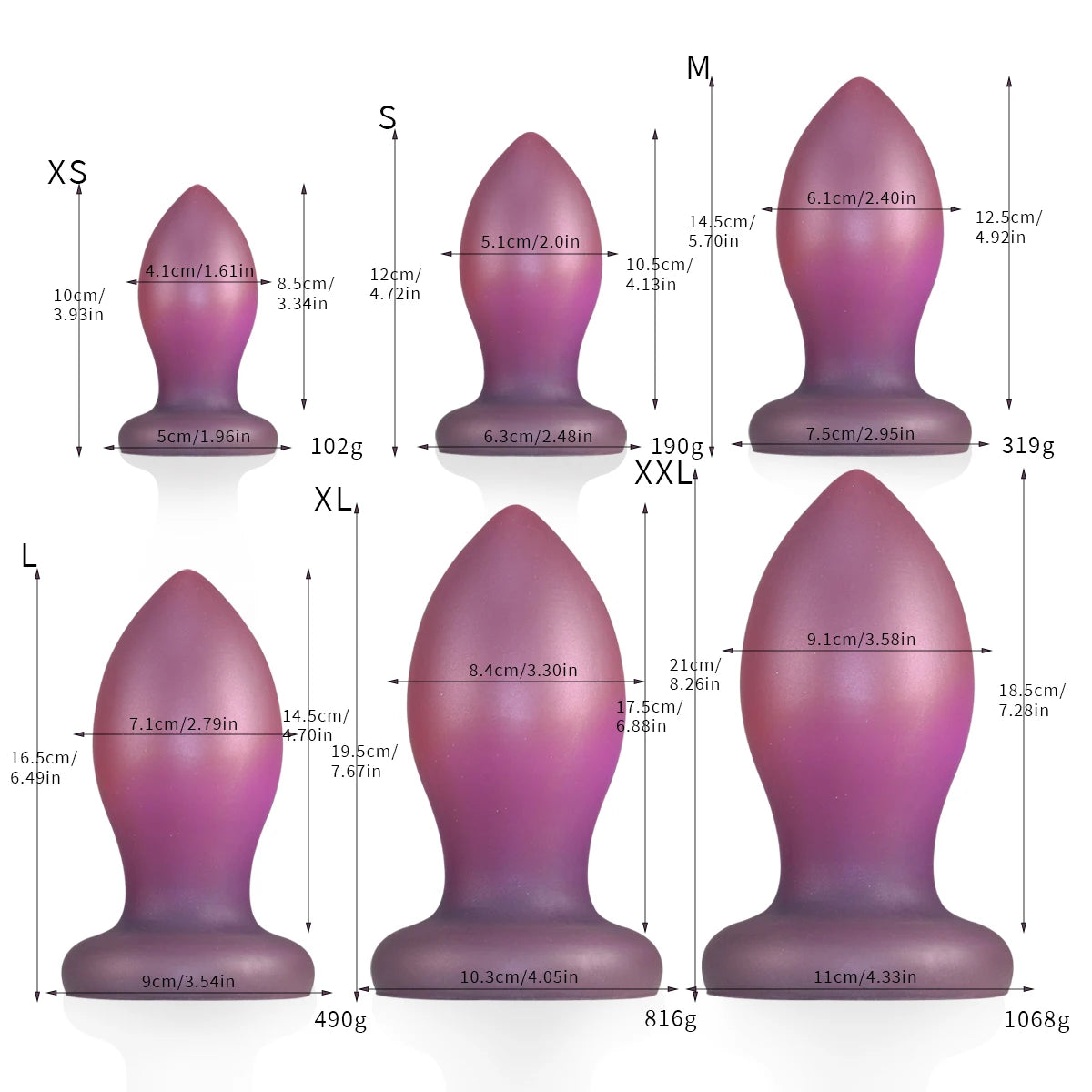 Newly developed Huge Anal Plug Butt Plug Sex Toys For Womans Mens Prostate Massager Anal Balls Buttplug Analplug Dildo Sexshop